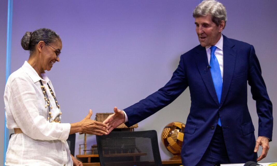 Marina Silva e John Kerry