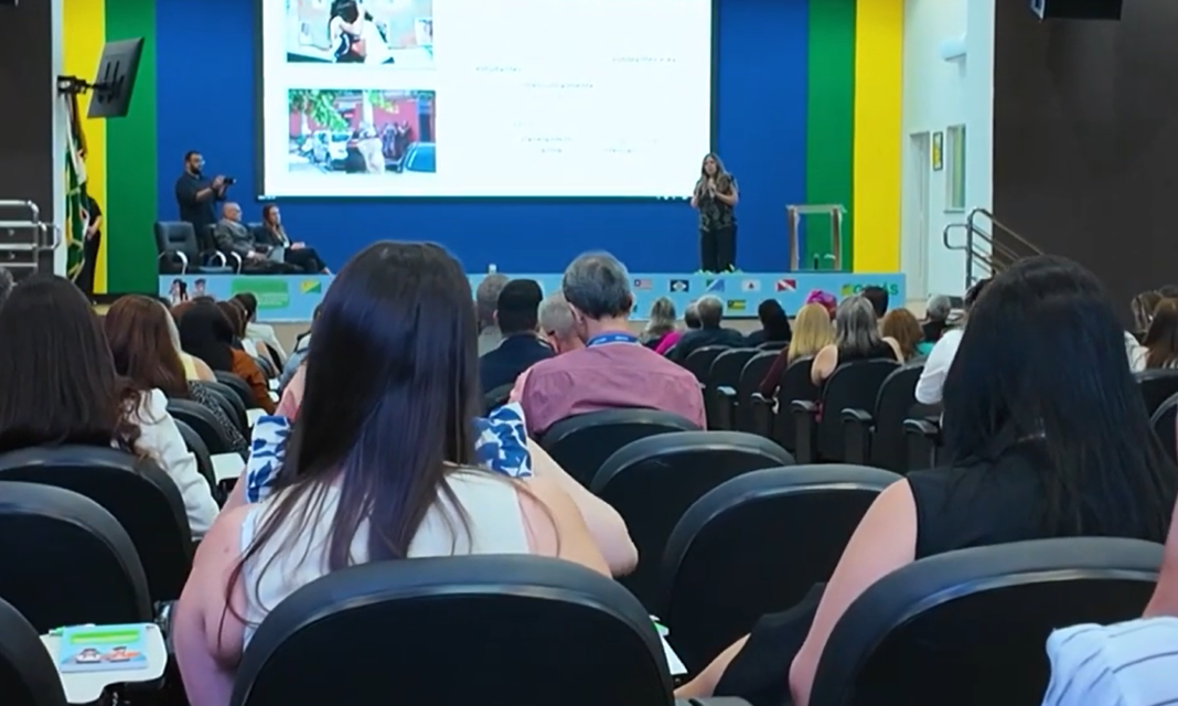 Fórum Nacional de Segurança Escolar debate proteção nas escolas (Foto: Sagres TV) Fórum Nacional de Segurança Escolar debate proteção nas escolas (Foto: Sagres TV)