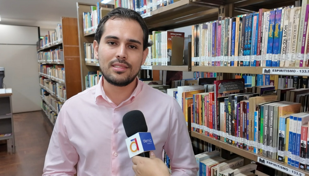 Tony Vinicius, gerente de Museus, Bibliotecas, Instituto do Livro e Arquivo Histórico